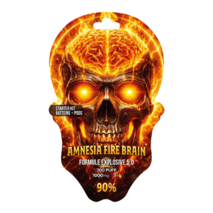 Skull vape Amnésia Fire Brain